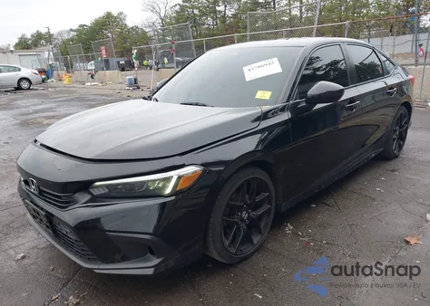 2022 Honda Civic Sport из США, поврежденный, VIN 2HGFE2F56NH568641